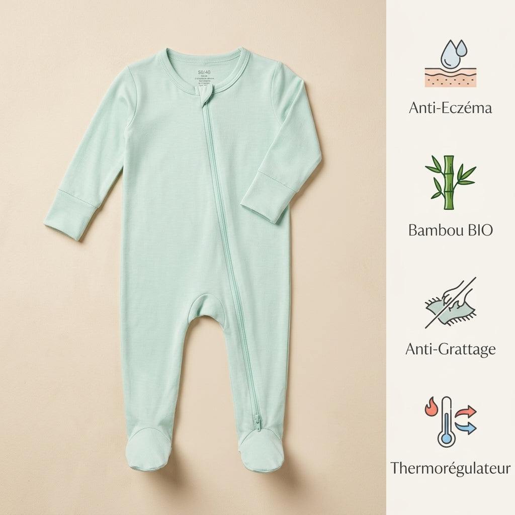 Le Pyjama Anti-Grattage en Bambou Bio
